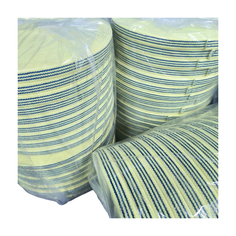 kevlar aramid belt Webbing For fire rescue breathing apparatus Aramid Fiber Elastic Webbing Sling Meta Para Aramid Tape