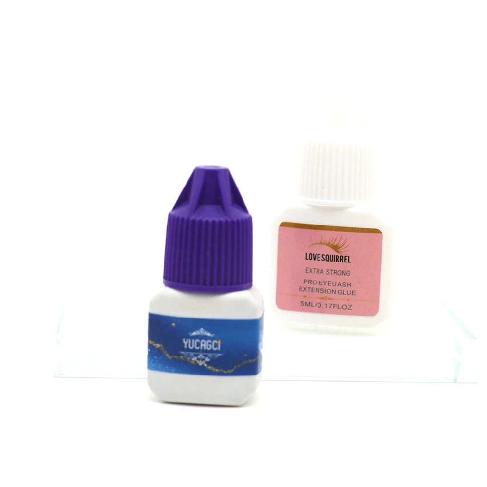 Yucagci Eyelash Extension Glue Stickers Gold Eyelash Extension Private Label Ideal Glue For Eyelashes Extention