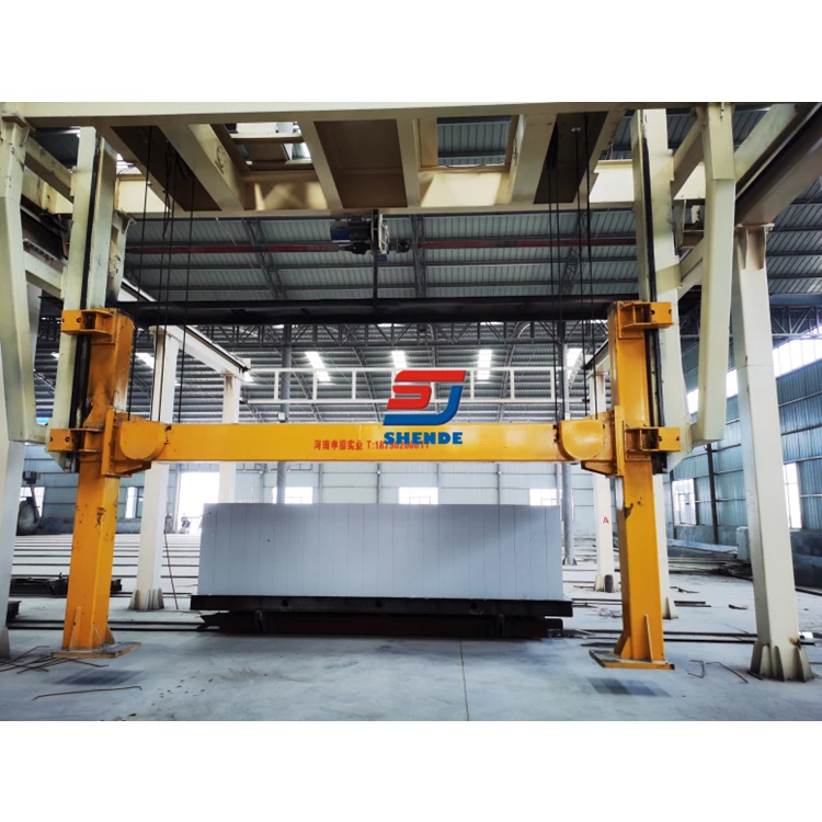 Green building construction machinery equipment full production line to produce insulated block AAC line of minimum 100K