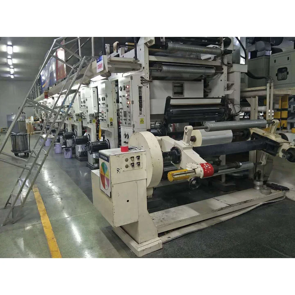 
Japan Fuji second hand 9 colors rotogravure printing machine 