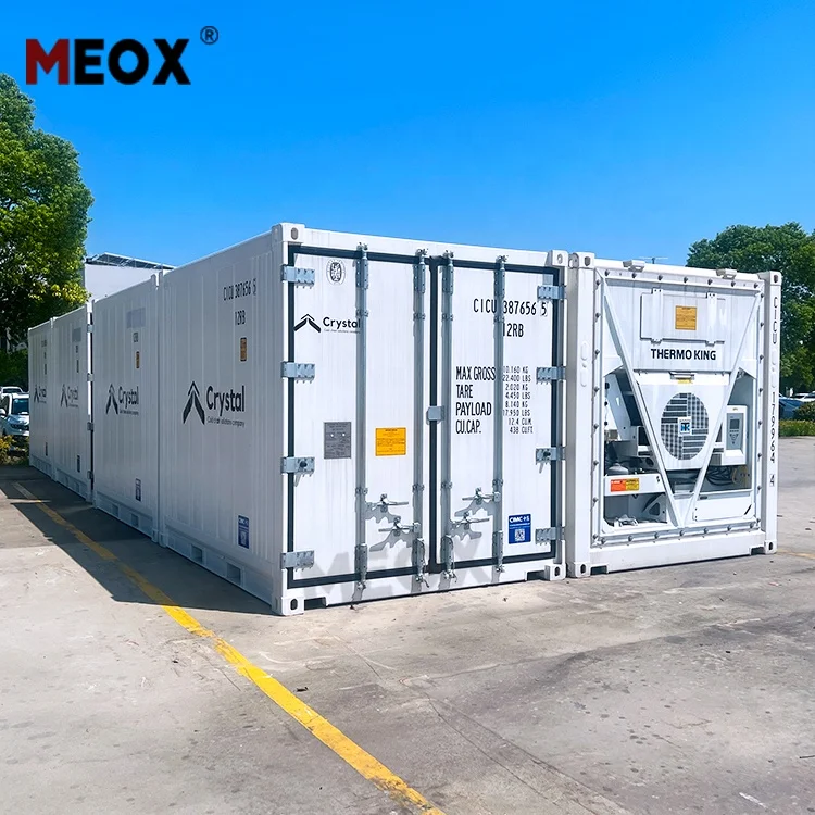 MEOX 20FT 40FT Customized Thermo King Carrier Daikin Refrigeration Unit Reefer Shipping Container