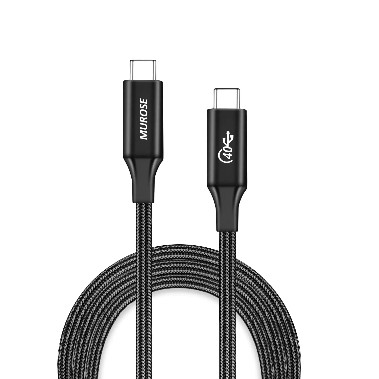 USB 4/USB C to USB Cable 3.3 feet 1M 100W PD 40Gb Data Transmission Support 8K@60Hz Monitor Apply 3/4 Type-C 2.0/3.0/4 Port