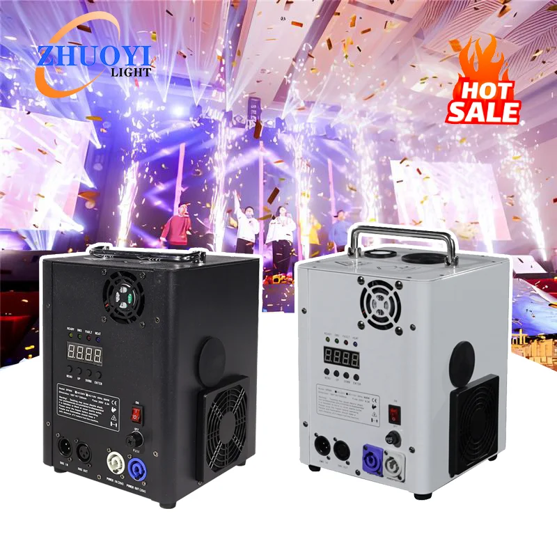 Машина для холодной искры, 600 Вт, DMX512, специальное сценическое оборудование, беспроводная холодная искровая машина для свадьбы, вечеринки, диджея