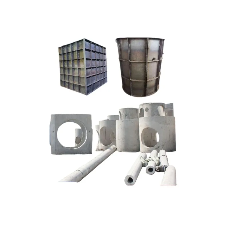 Precast Concrete Sewage Inspection Well Mould for Drainage Pipe