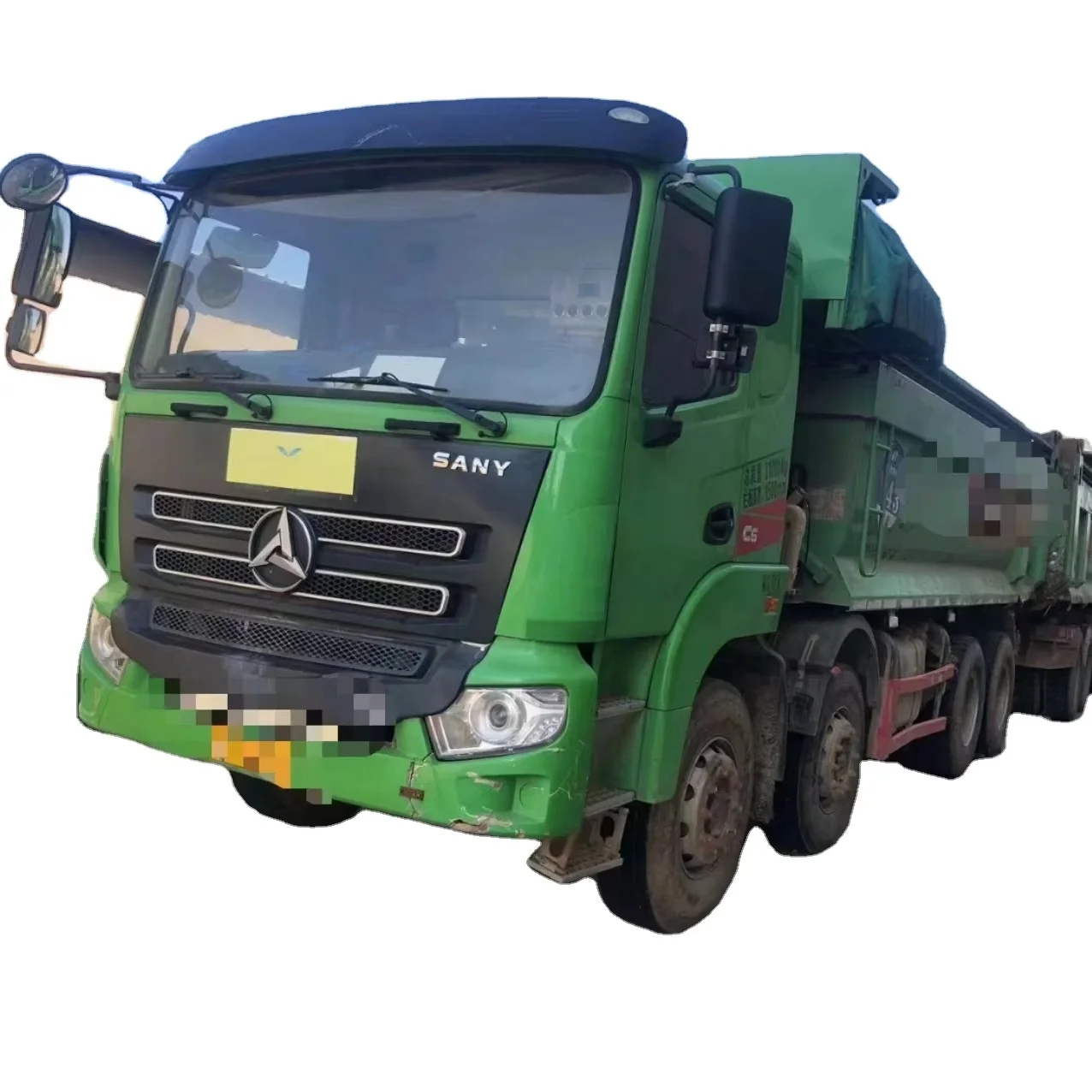 Сверхмощный самосвал 12 колес 8x4 LHD