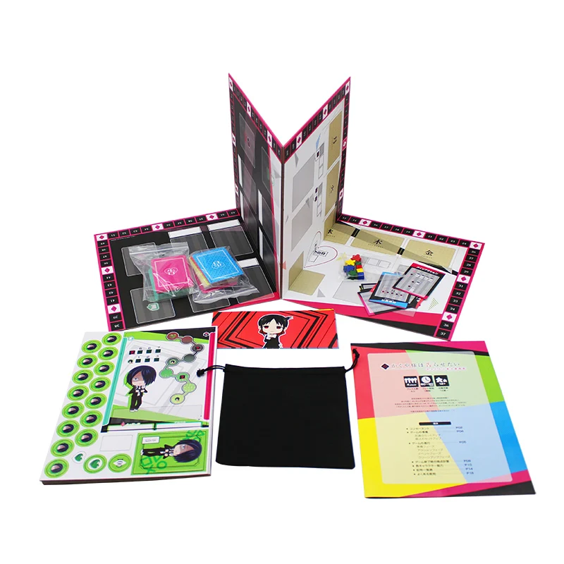 Custom Manufacturer Truth Detector Board Game 4 Players Colorful Printing Game Board For Adult