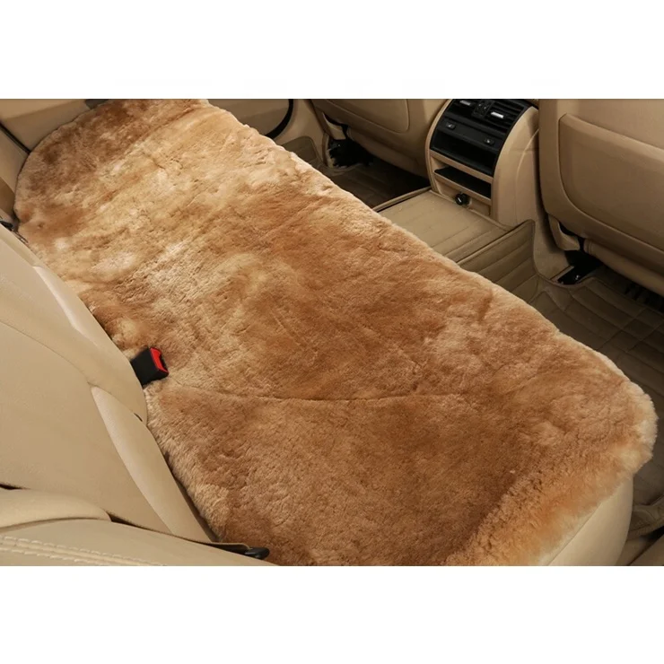 Shorn Hair Sheepskin Car Seat Cushions