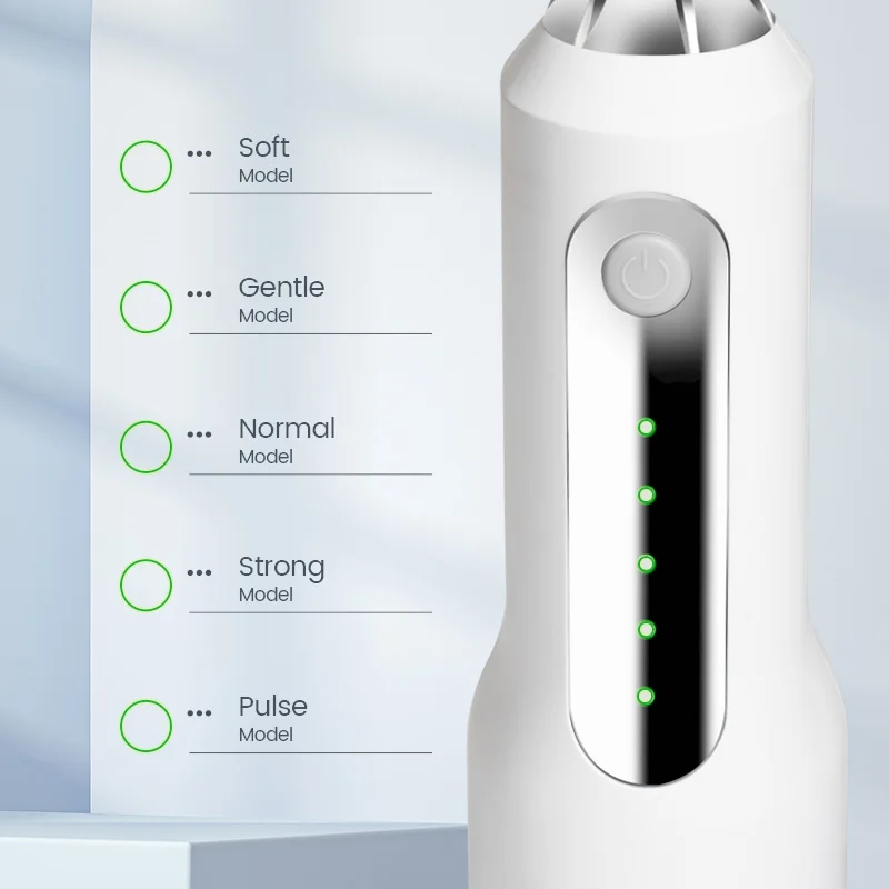 Portable oral irrigator with travel bag ipx7 electric teeth dental water jet oral flosser teeth irrigation