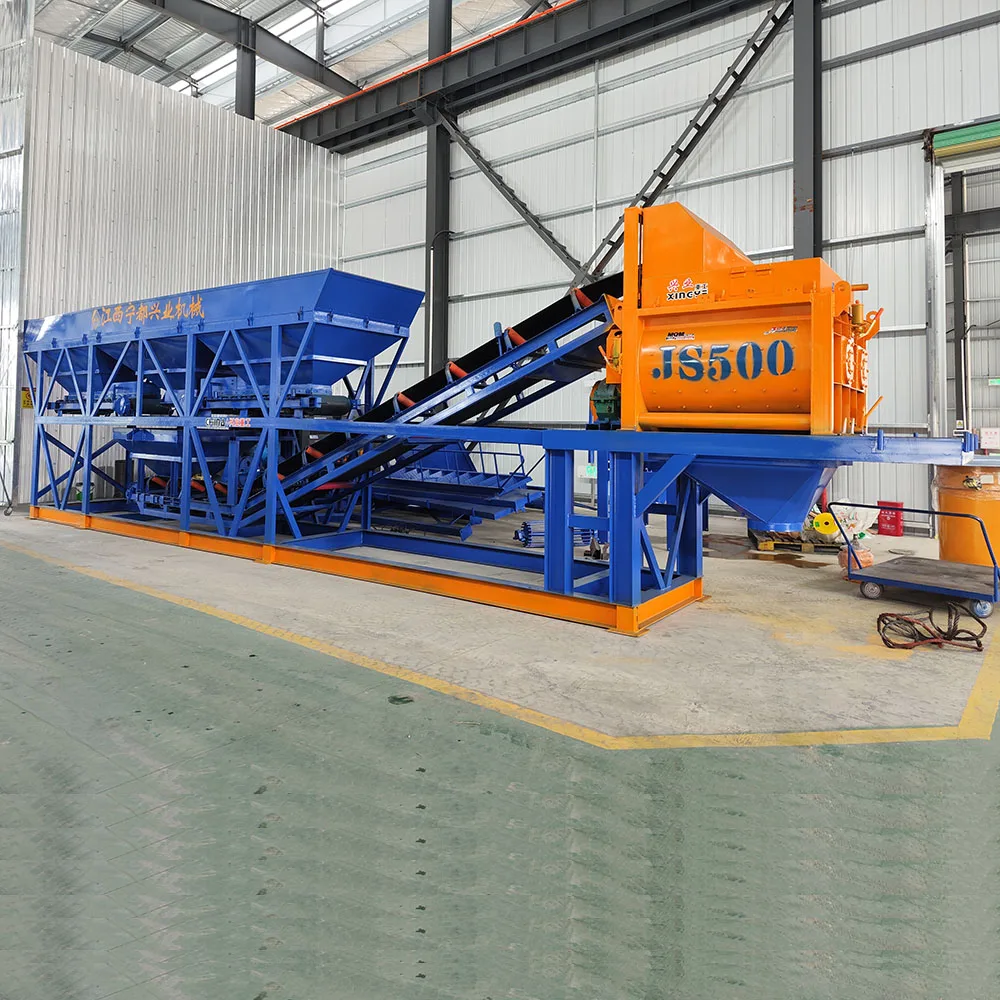 Iraq Perfect Ready Mix Concrete Batch Machine Italian Concrete Mixing Plant HZS25