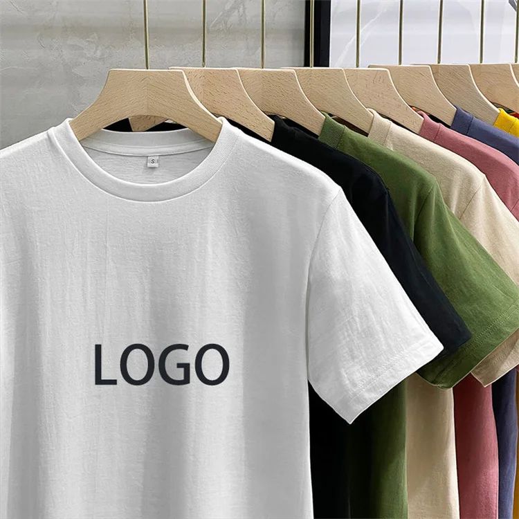 Wholesale Printing Blank logo T-shirts or Pattern Design Breathable High Quality 100% Cotton Men T-shirts