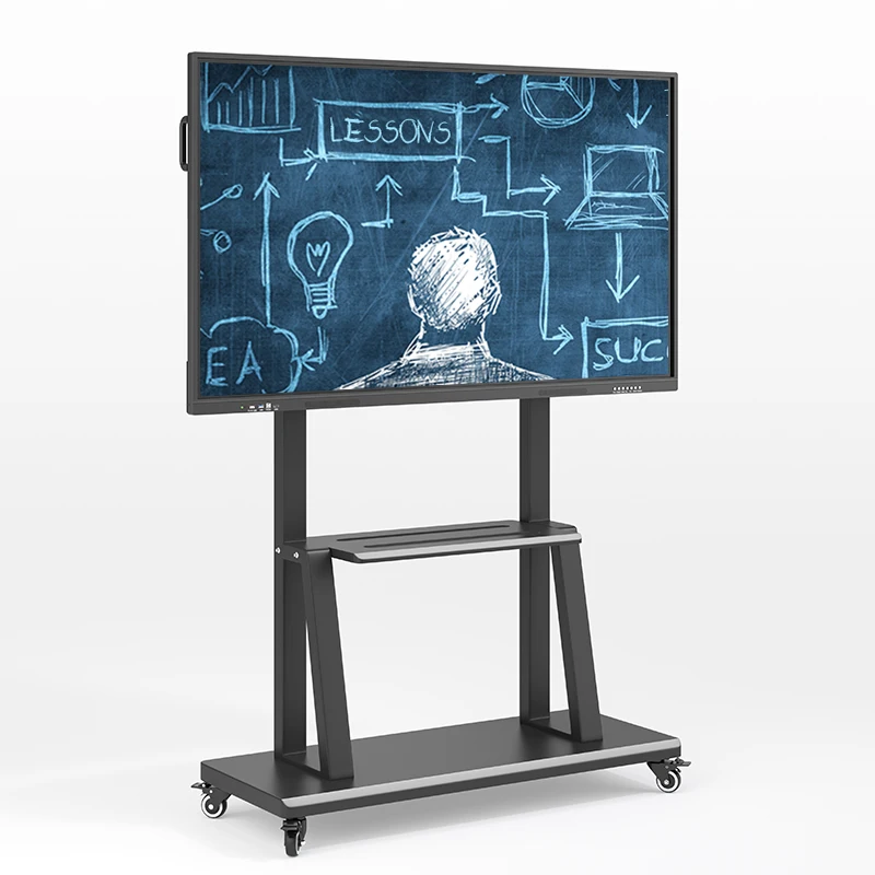 Touch Screen Whiteboard Windows 98 Inch 4k Interactive Flat Panel Android 8 Smart Board Teaching