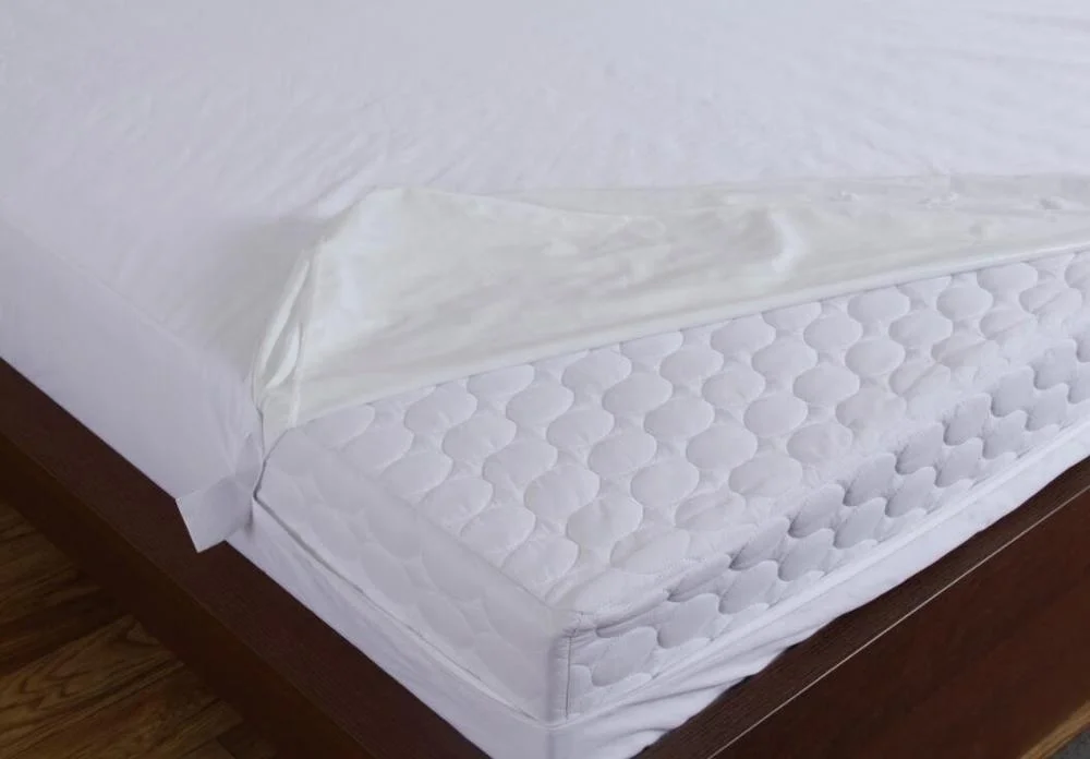 Factory Price  Queen Size Fully Waterproof Mattress Cover With Zipper Bed Bug Proof