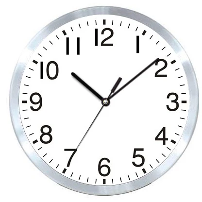 41cm Round Metal Wall Clock For Avon