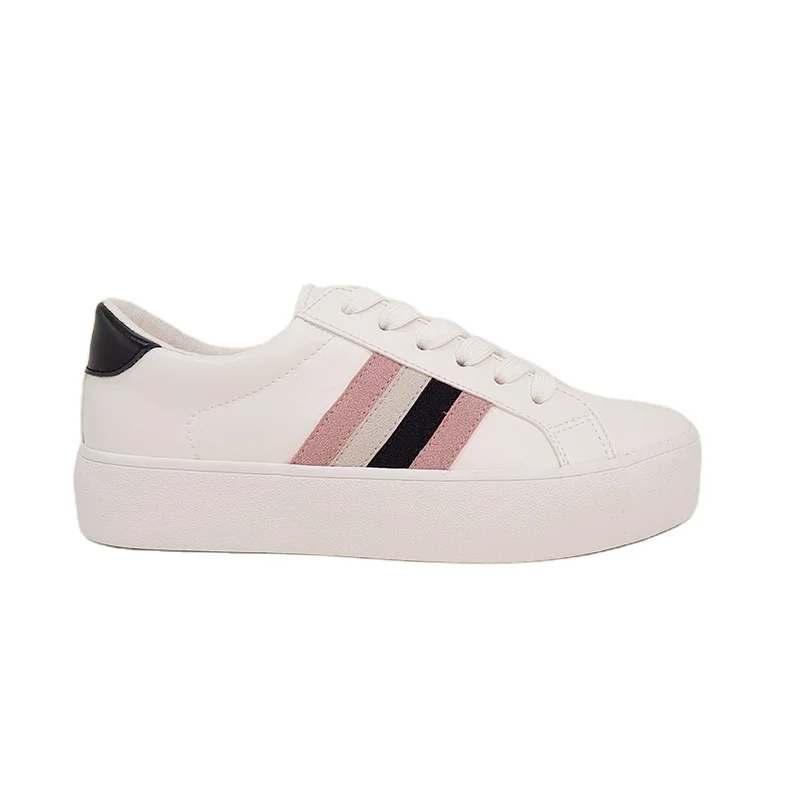 White Vulcanized  Shoes Rubber Vulcanized Canvas Shoe Walking Shoes