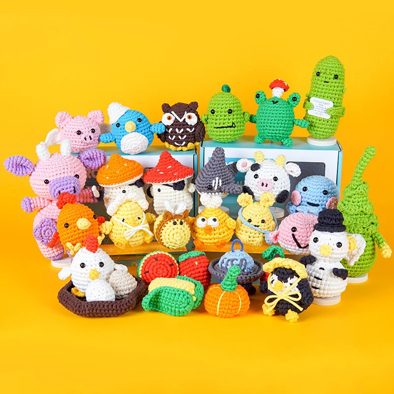 Easter Crochet Kit Craft DIY Easter Gift for Kids Children Kit De Crochet Crochet Kit for Beginners