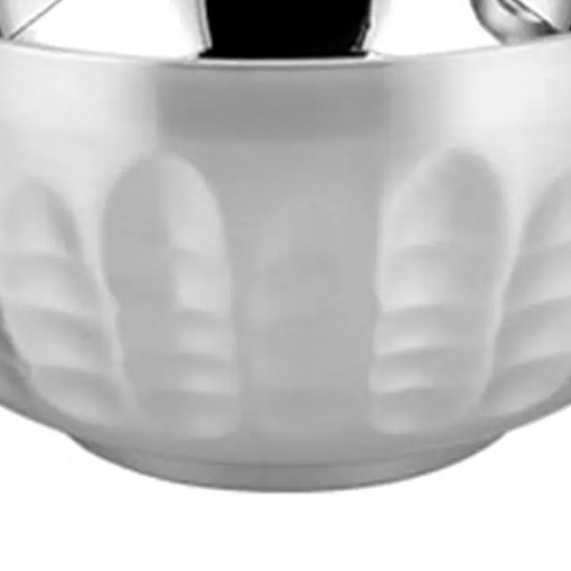 Hot sale 11.5cm high-grade stainless steel fruit soup bowl heat insulation nesting bowl for family