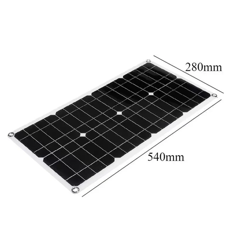 china wholesale 12v 10W 30W battery charging flexible solar panel charger kit monocrystalline silicon for car Tractors trucks