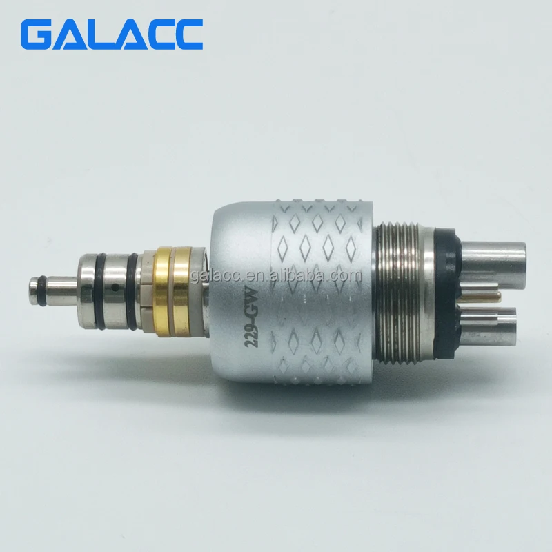 Dental Handpiece Quick Coupling WH Type Ptl 6hole Coupler Handpiece Fiber Optic Connector