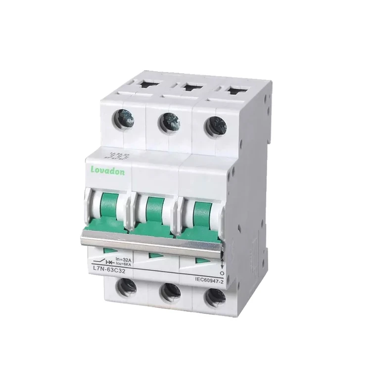 L7 1 P 2 P 10 16 20 25 32 40 50A Мини Миниатюрный MCB выключателя постоянного тока для солнечной