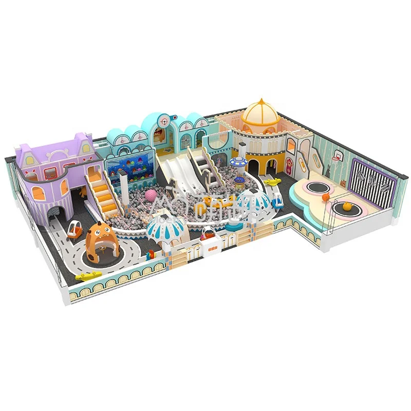 Moetry Customized Design Kids Indoor Play Ground Game for Amusement Park Resort