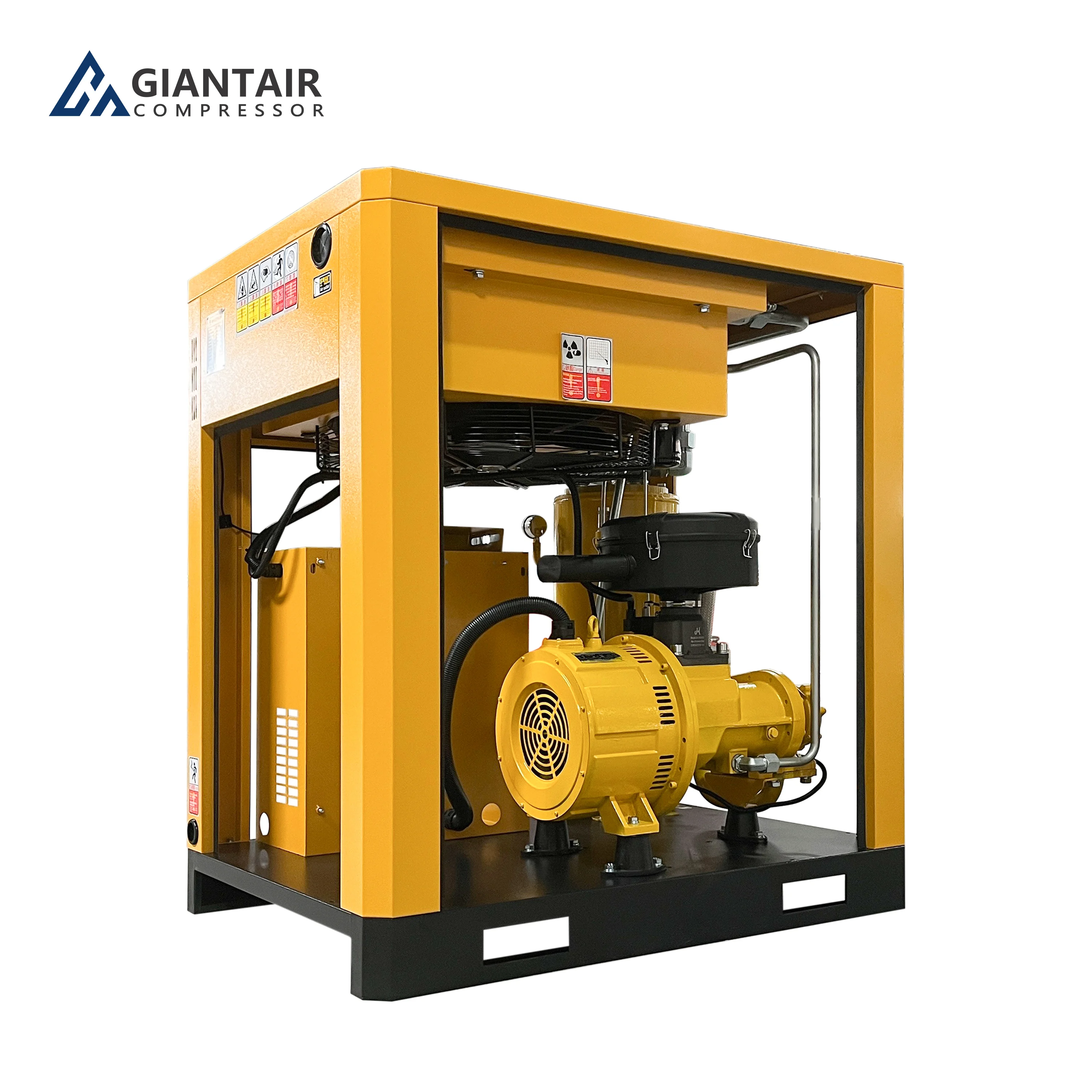 GIANTAIR 4kw 7.5kw 15kw 22kw 37kw 75kw superior silent aircompressor screw air compressor air-compressors