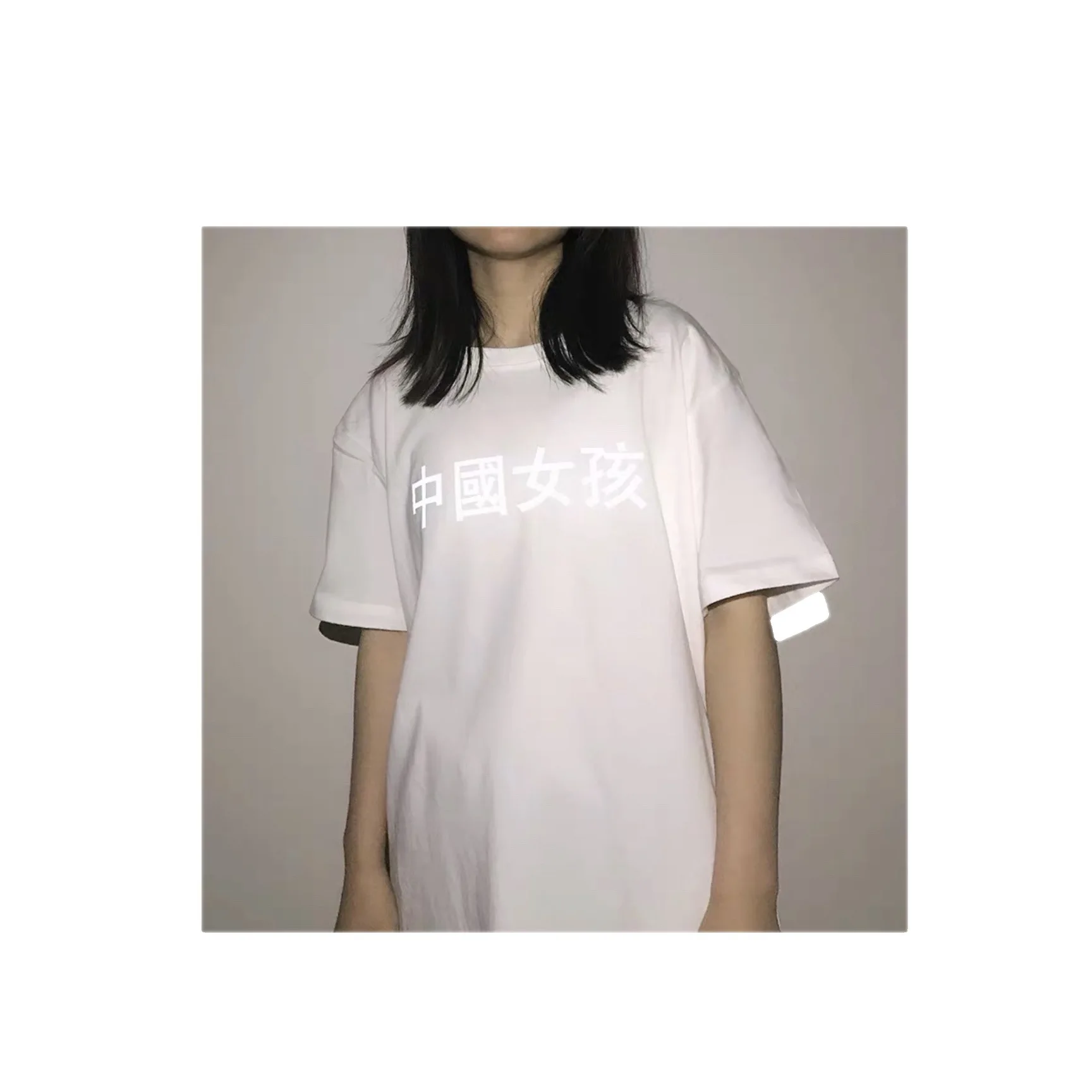 Fashionable design glow in the dark luminous heat transfer printing for jacket luminous heat transfer label iron on patch