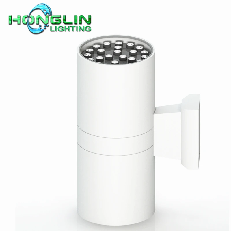 
18W rgb dmx512 Double Wall Lamp up and down Wall light high quality led lighting outdoor 