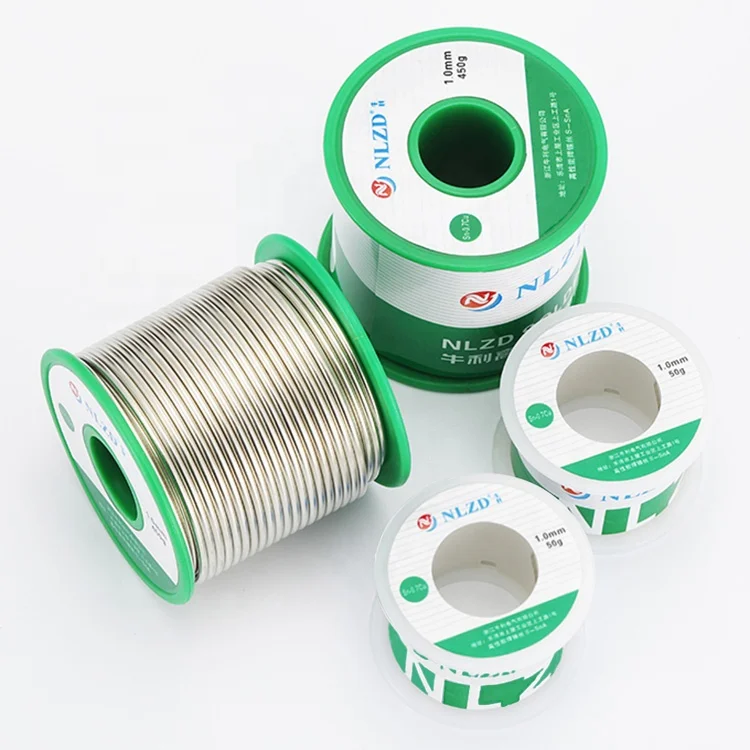 NLZD Solder Wire Making Plant Good Price Hot Sale 0.8mm 1kg Lead-free Soldering Copper Tin Welding Wires Sn99.3cu0.7 Universal