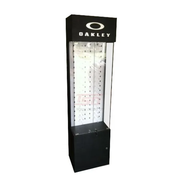 Custom countertop sunglasses display showcase with lock,table locking sunglass display racks for eyeglasses