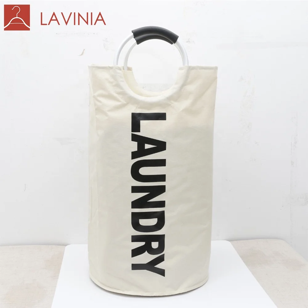 Lavinia Cheap Factory Price Home Oxford Fabric Dirty Clothes Basket Foldable Laundry Collapsible Laundry Basket