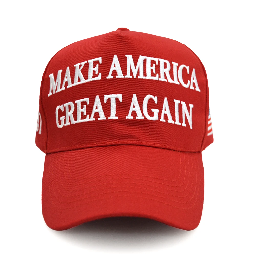 Trum 2024 Election Baseball Caps MAGA Make America Great Again Sport Red Cotton Fashion Cap Unisex Adults Embroidery