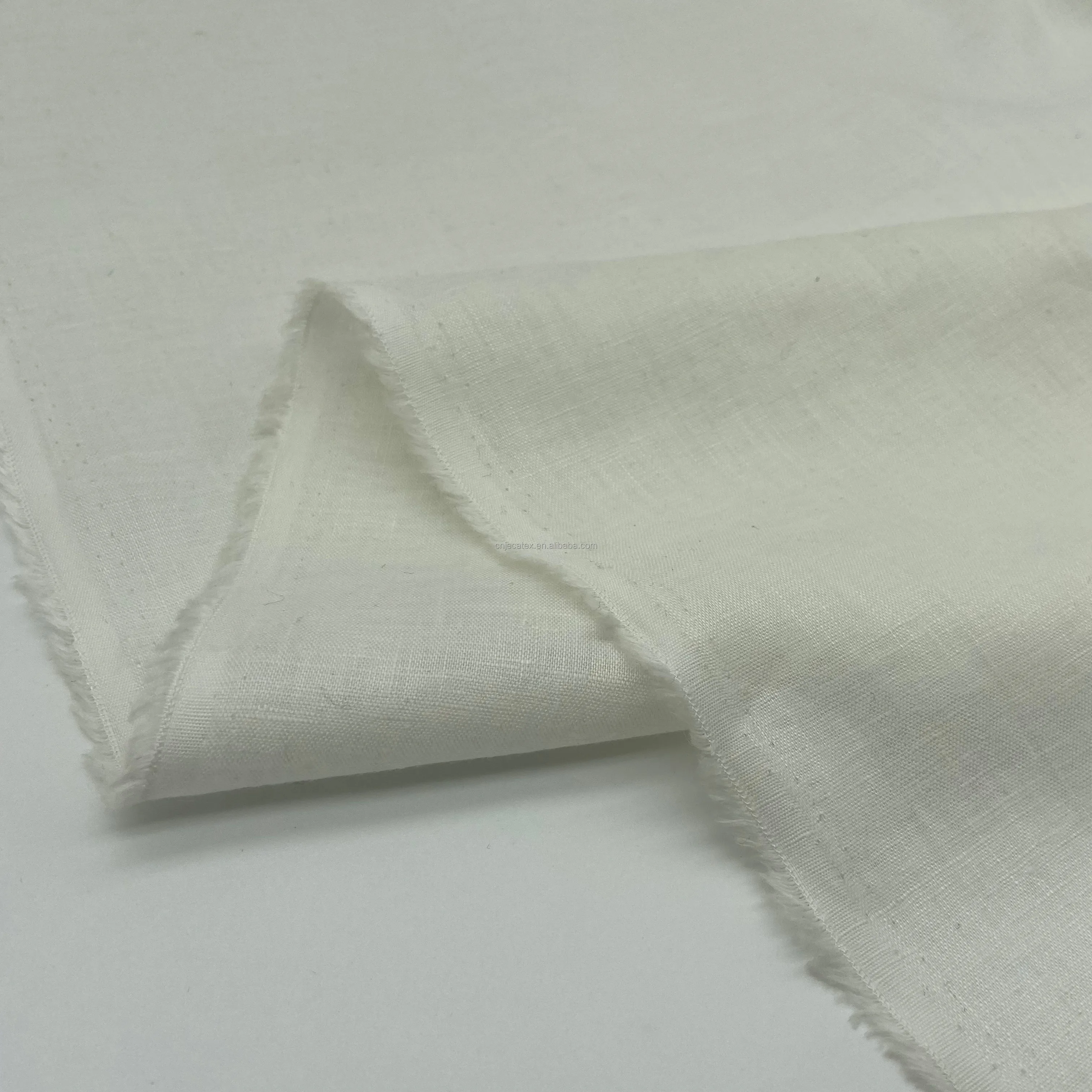 JECATEX BUDAPEST/16B    58% Linen 42%cotton Fabric Solid piece dyed   Wholesale  Woven  european flax For Garment menswear