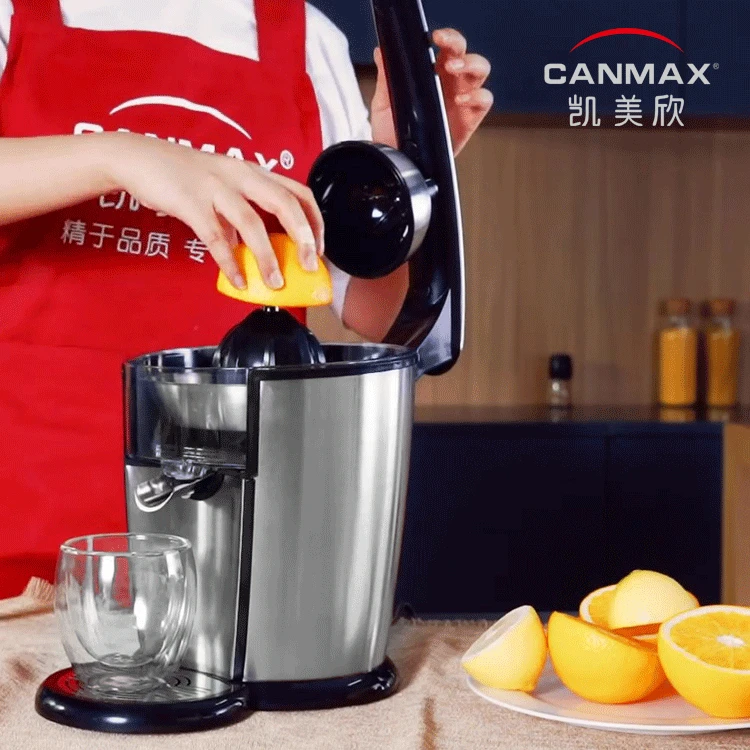  Commercial Stainless Steel Housing Material electric Press Control lemon squeezer Orange cirtus