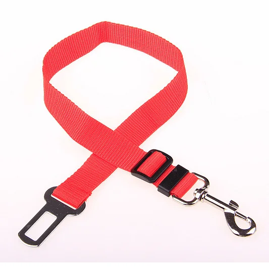 Kingtale Luxury Adjustable Dog Seat Belt Car Harness Durable Nylon with Retractable Safety Feature Personalized Sustainable Pets