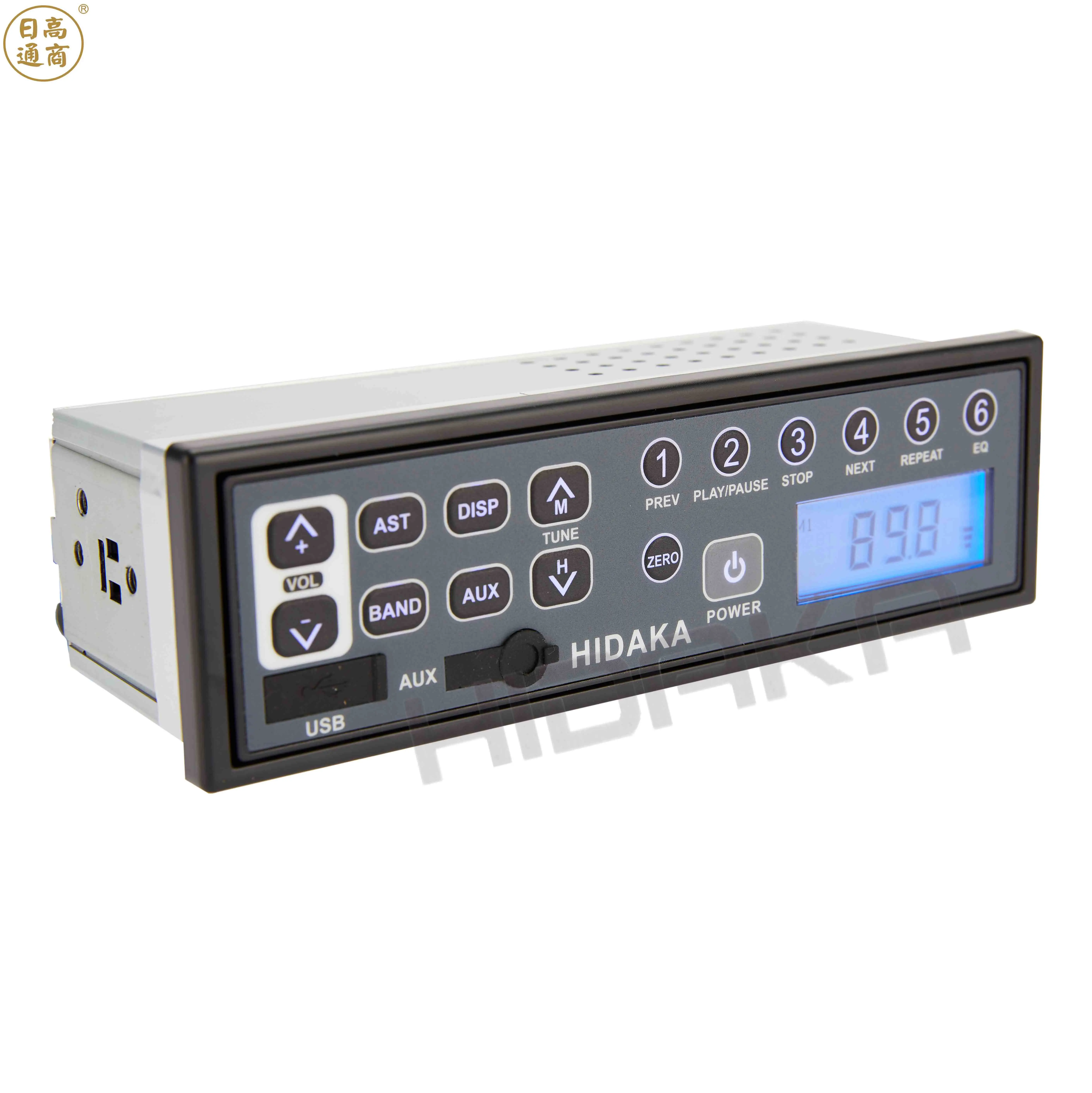 Factory Direct Sale 12 V 24 V AM/FM Band Radio Excavator Radio Car Radio Suitable for Komatsu Hitachi Takeuchi Kobelco