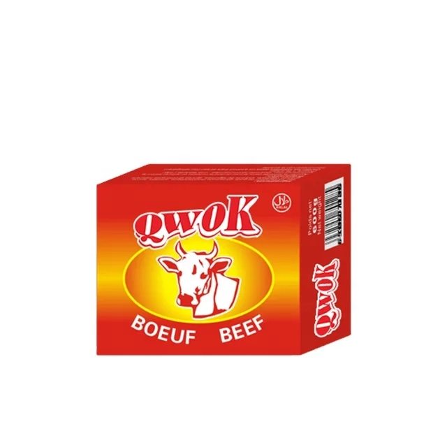 HALAL natural 5g beef bouillon cube soup cube stock seasoning cube for cooking