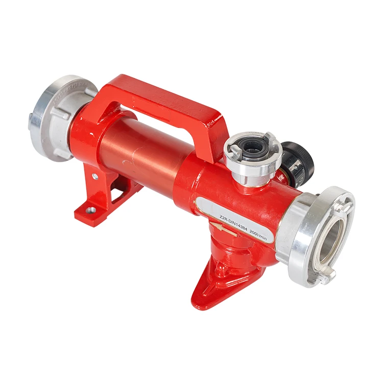 Factory Outlet Fire Safety Equipment Red Color Foam Eductor 2.5 Inch Inlet Size Foam Inductor