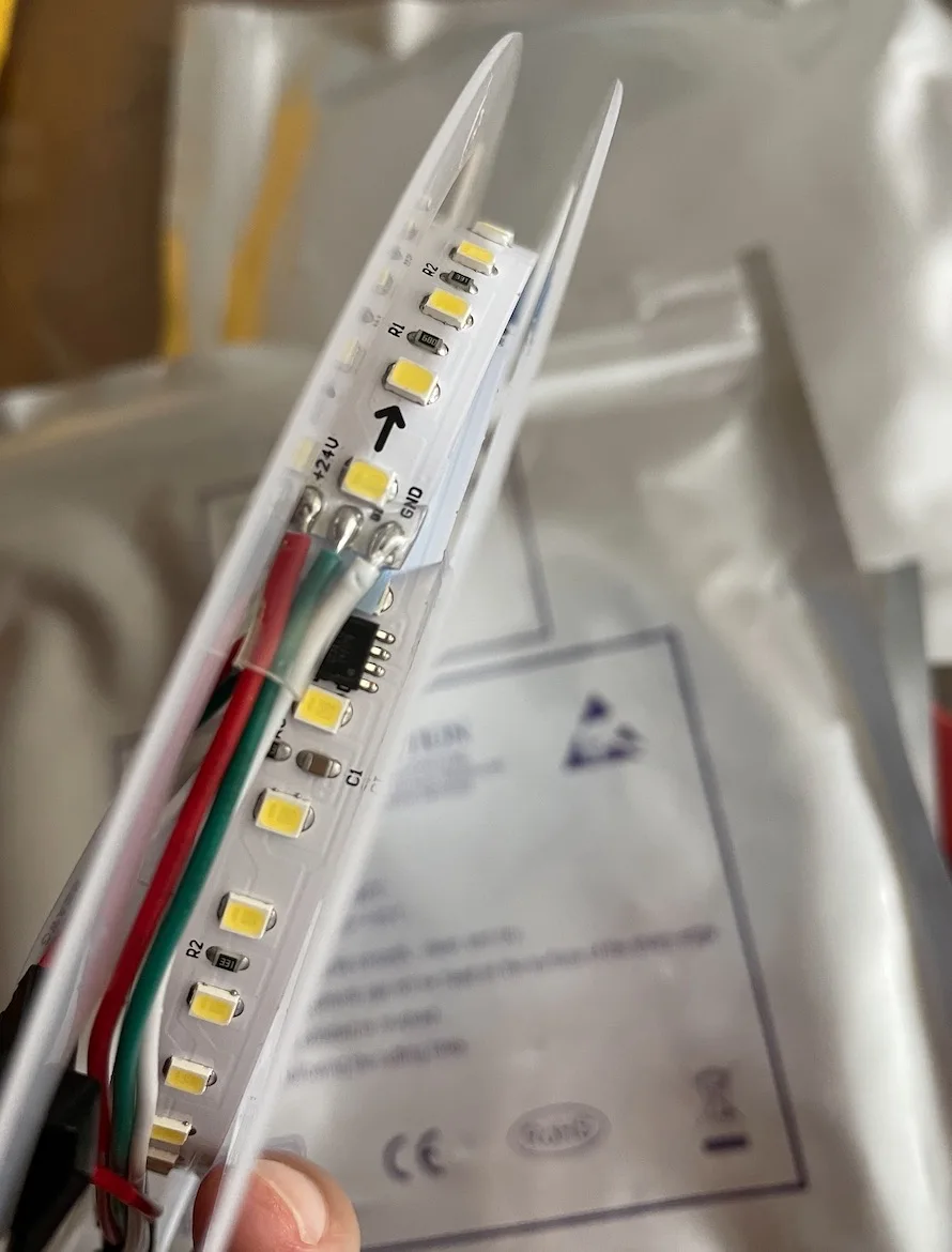 3years Warranty Flexible Lighting Strip 24V Led Strip Ws2811 White 5050