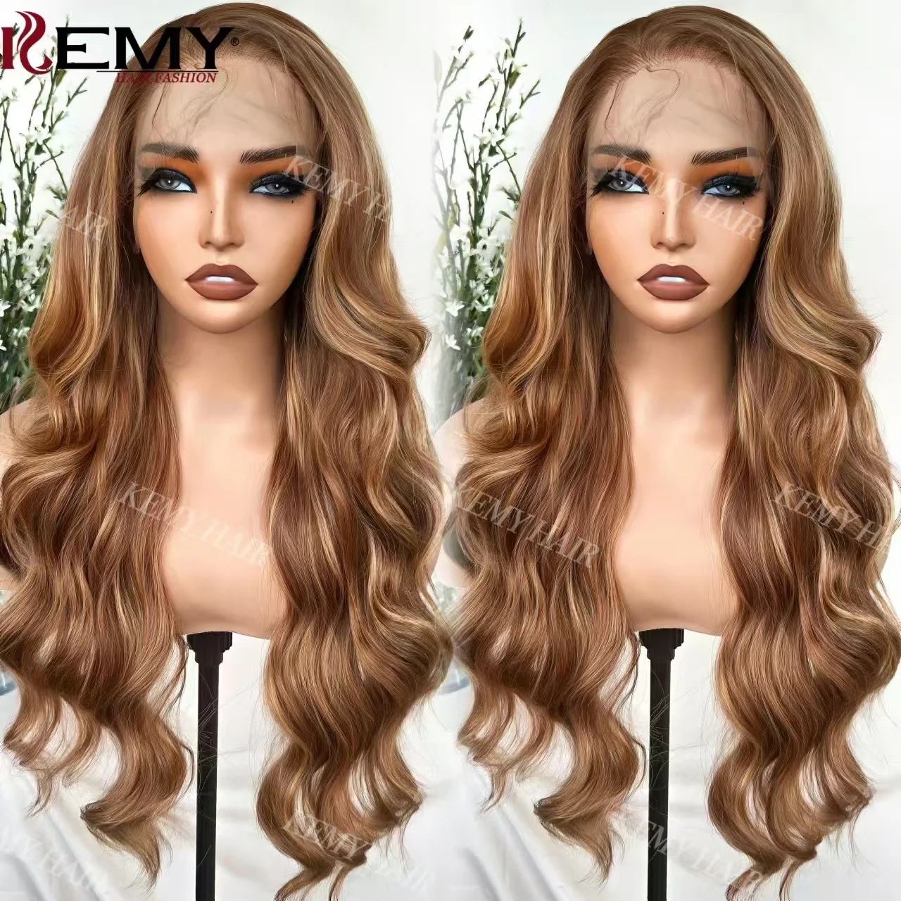 Wholesale Synthetic Wigs HD Full Lace Front Braided Heat Resistant Hair Highlight Synthetic Fiber Glueless Wig for Black Women