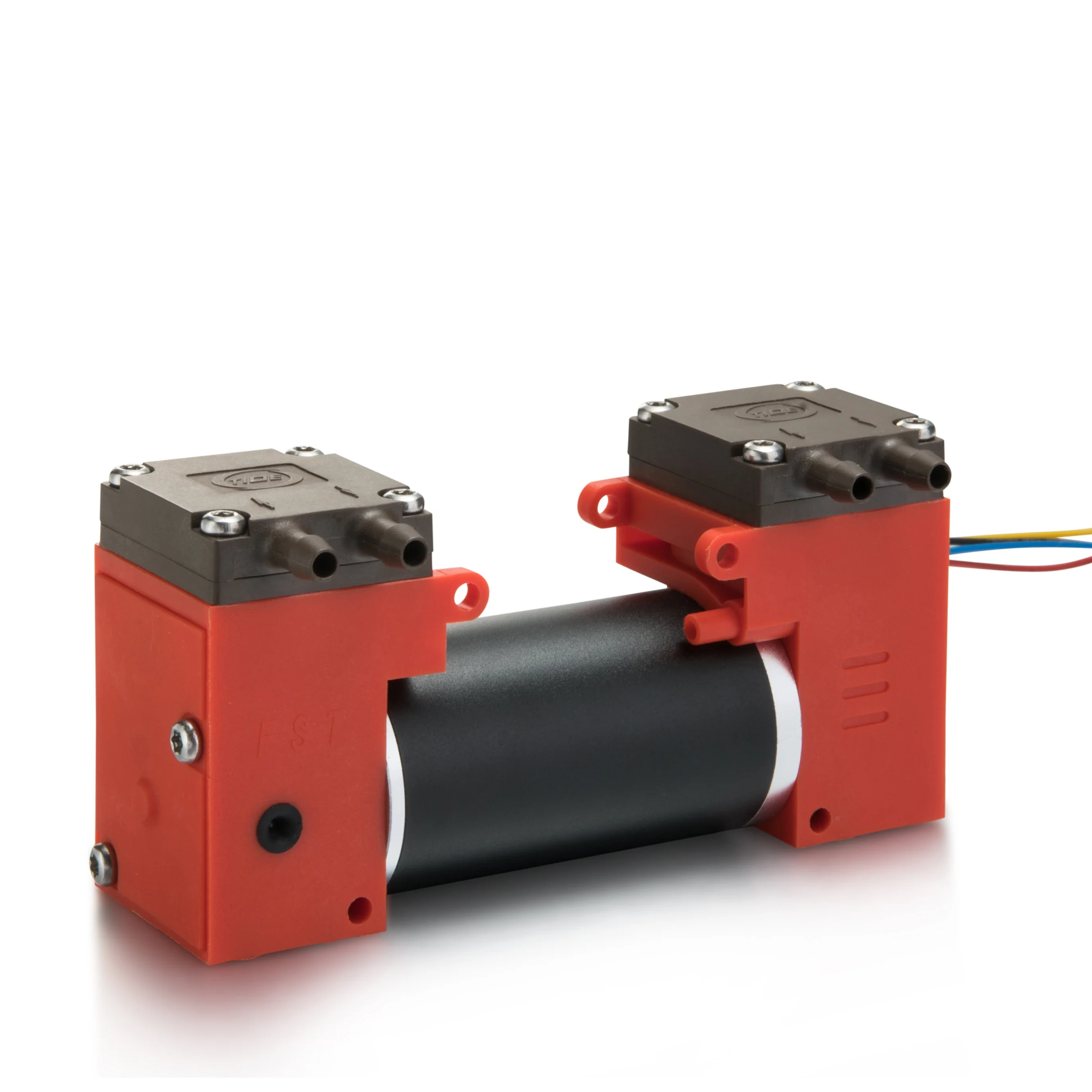 Fluidsmart Small Compressor High Pressure 4bar Electric piston Vacuum Pump Double Head Piston Lab Gas Sampling Mini Air Pump