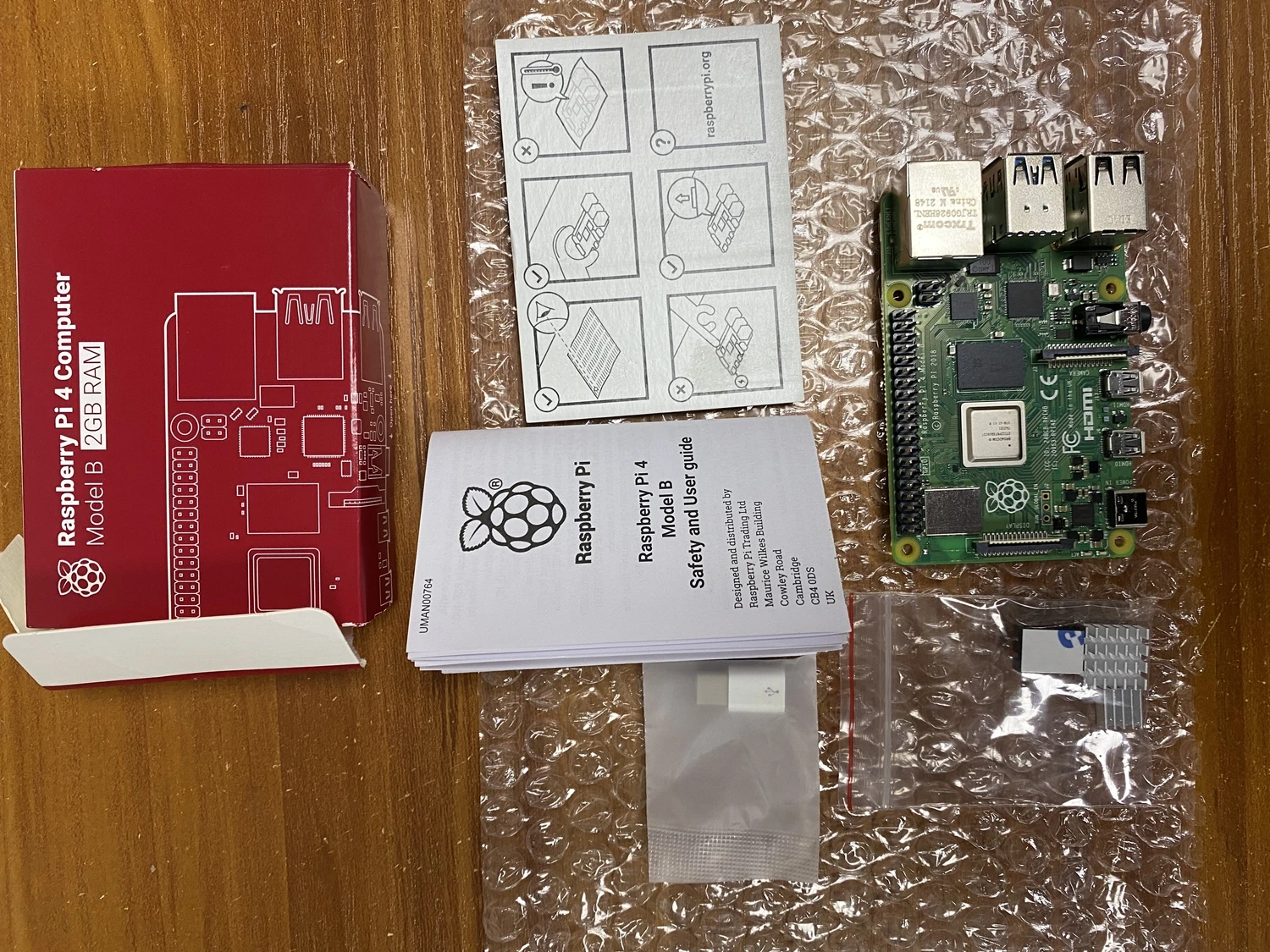 Raspberry Pi 4 Модель B 2 ГБ/4 ГБ/8 ГБ ОЗУ для компьютерного модуля CM4 DIY 4B Плата