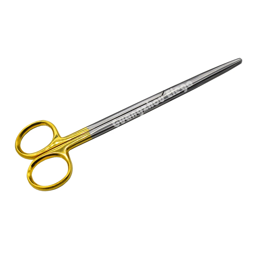 Surgical Scissors 16cm With Gold Handle Metzenbaum Scissor