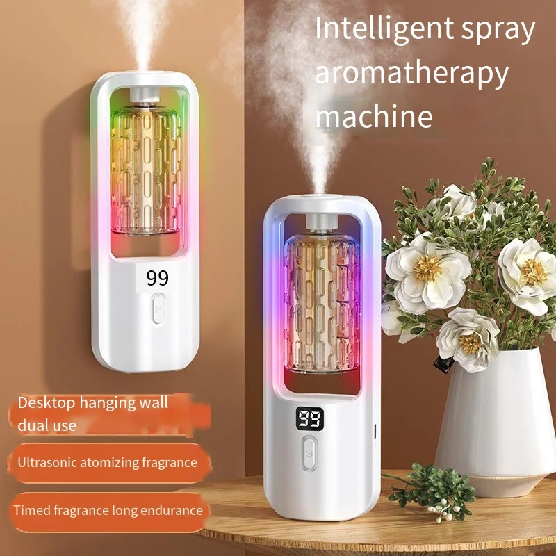 Newly Arrival Car Hotel Office  Mini Portable Fragrance Aroma Diffusers USB Air Humidifier Spray Mist Humidifier Colorful Light