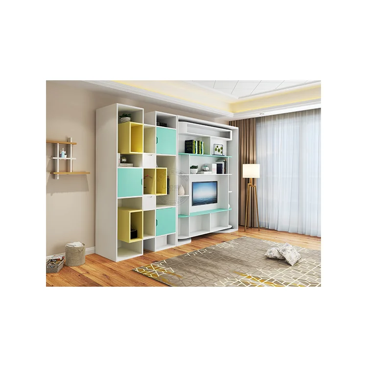 High Quality murphy bed and sofa combo wall with sofa murphy  folding bed with shelves