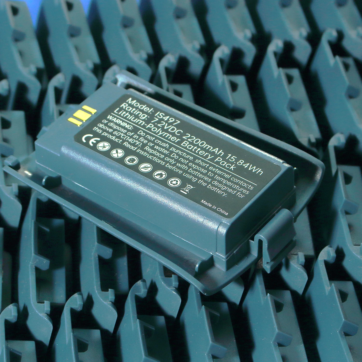 PAX IS497 Battery With Cover for PAX S90 Replacement Battery 7.2V 2200mAh POS Terminal battery