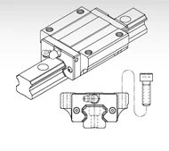 Original PMI Linear Guide MSA15A ,MSA15E