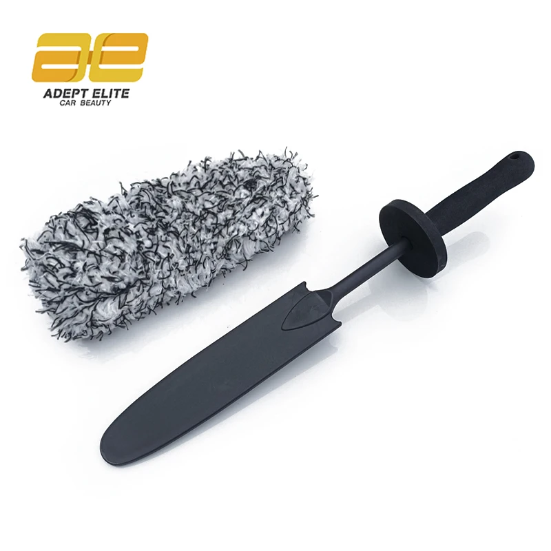 New Removable Microfiber Car Wheel Hub Tire Cleaning Detailing Brush For Car Care Washing