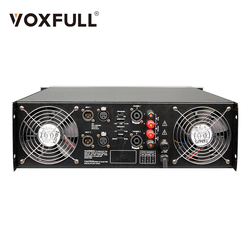 Усилитель мощности Voxfull PA3000 профессиональный усилитель класса