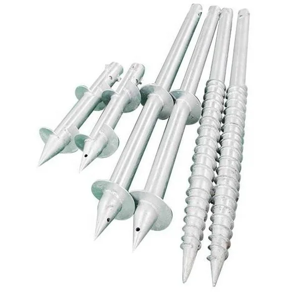 SOEASY hot sale photovoltaic ground structure foundation screw solar pile pole