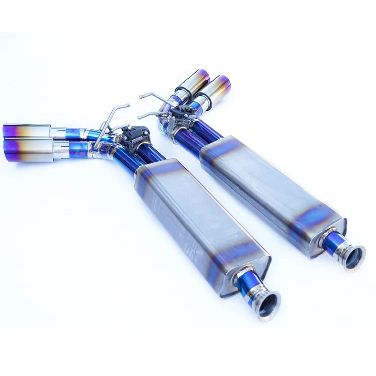 2021 новый стиль W463 титановая система глушителя выхлопных газов для Mercedes Benz G500 G550